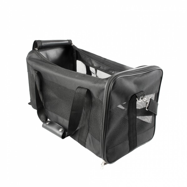Hundetragtasche Travelbag M 50x27x29cm schwarz