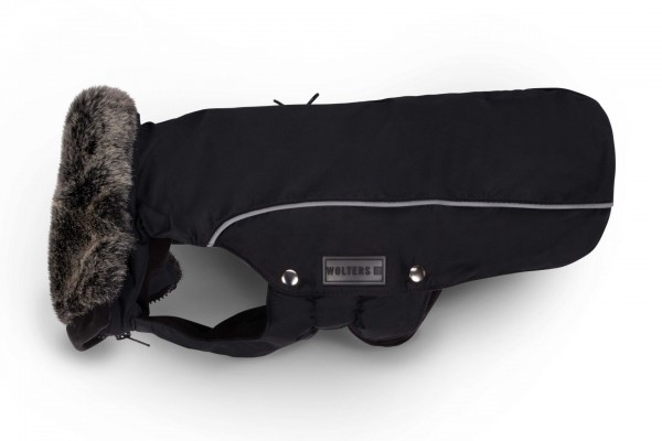 Winterjacke für Mops & Co Amundsen schwarz 34cm