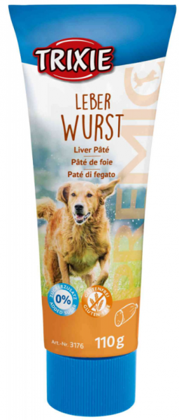 Futterpaste mit Leberwurst für Hunde 110g