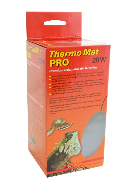 Heizmattematte Thermo Mat Pro mit Schutzhülle 20x35cm 20W