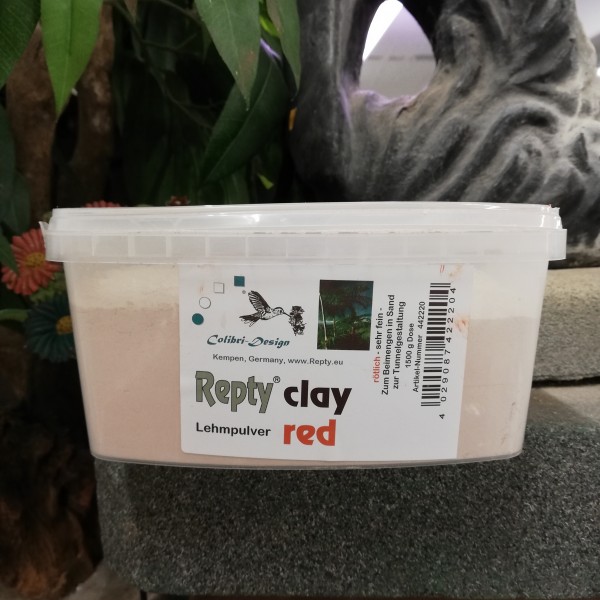 Lehmpulver Repty clay rötlich 1,75L