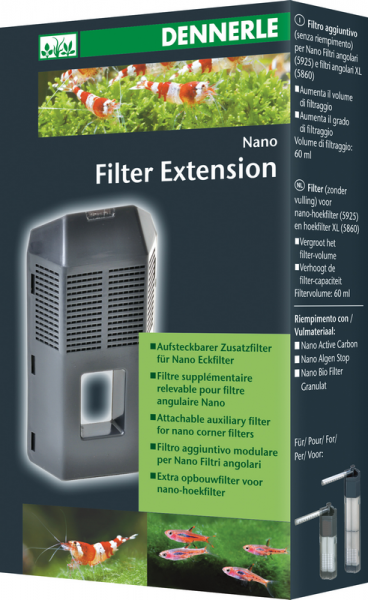 Zusatzfilter Filter Extension für Eckfilter