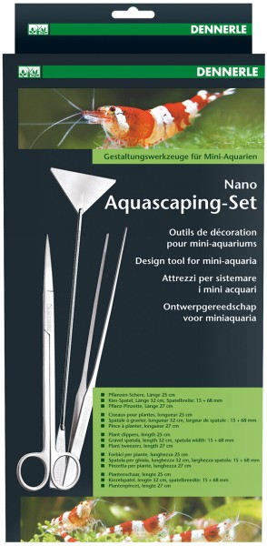 Nano Aquascaping-Set Gestaltungswerkzeuge für Mini-Aquarien
