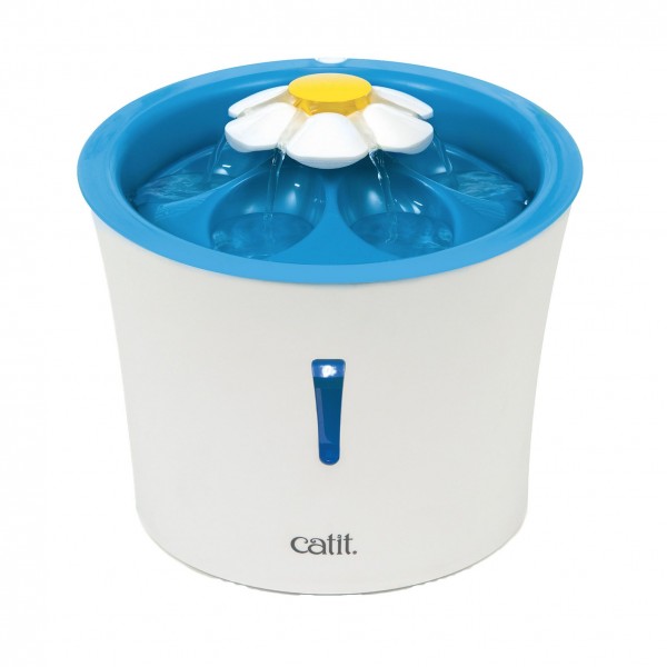 Catit 2.0 Flower Fountain 3L mit LED kompaktes und ergonomisches Design