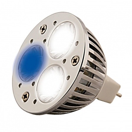 Aquasunspot 3x1 3W (LED weiss 2x blau 1x) 14000K