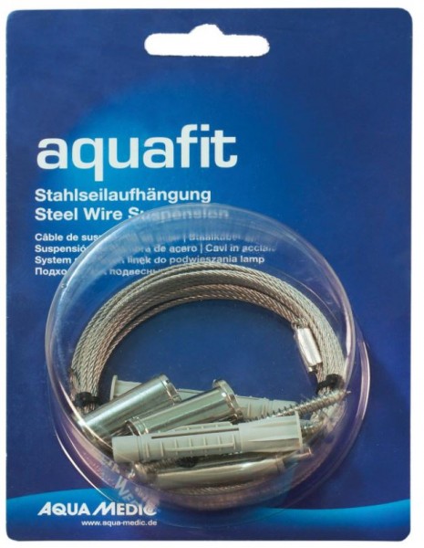 Stahlseilaufhängung aquafit 2Stk