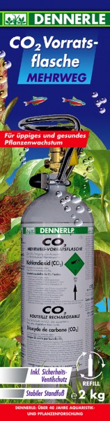 CO2 Flaschen 2000g, gefüllt inkl. Fr.: 100.- Depot
