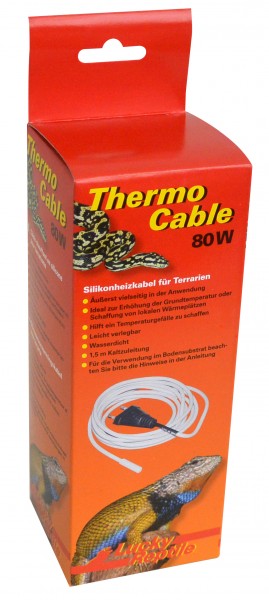 Heizkabel Thermo Cable Silikon 6,5m 80W