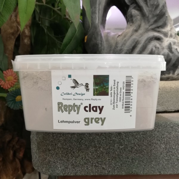 Lehmpulver Repty clay grau 1,5L