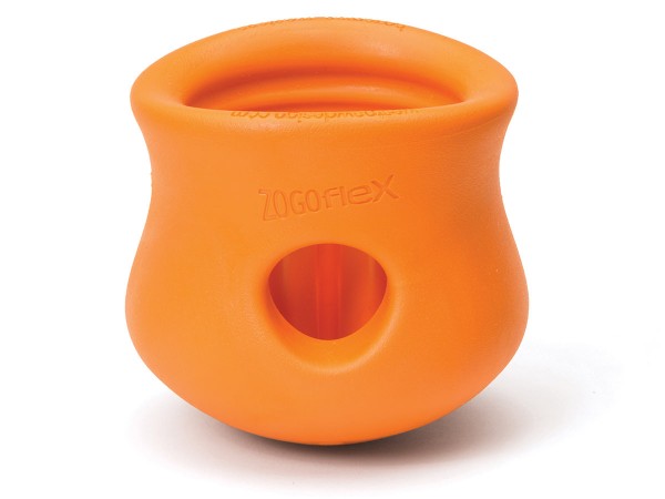 Toppl XL orange Snack-Puzzle-Spielzeug