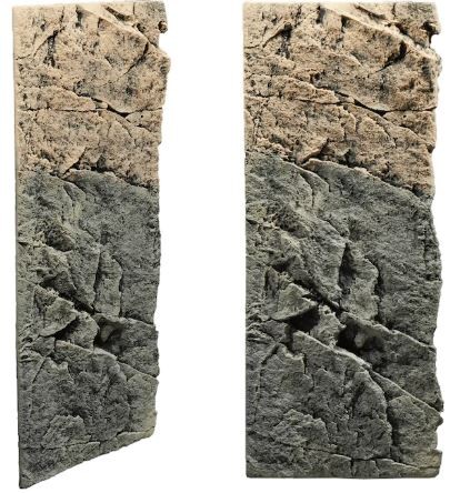 Slim Line Rückwand 60C Basalt/Gneiss 3D
