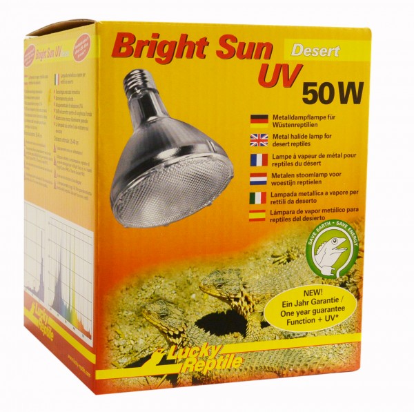 Metalldampflampe Bright Sun UV Desert 50W