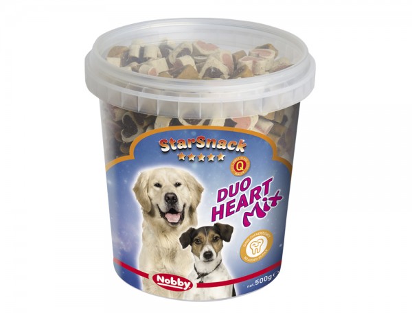 Hundesnack StarSnack Duo Heart Mix 500g