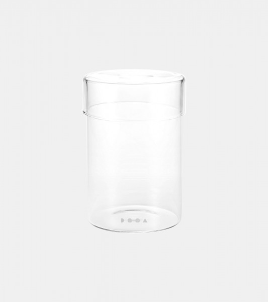 Glass Pot MARU Ø9,5cm Höhe 14,6cm
