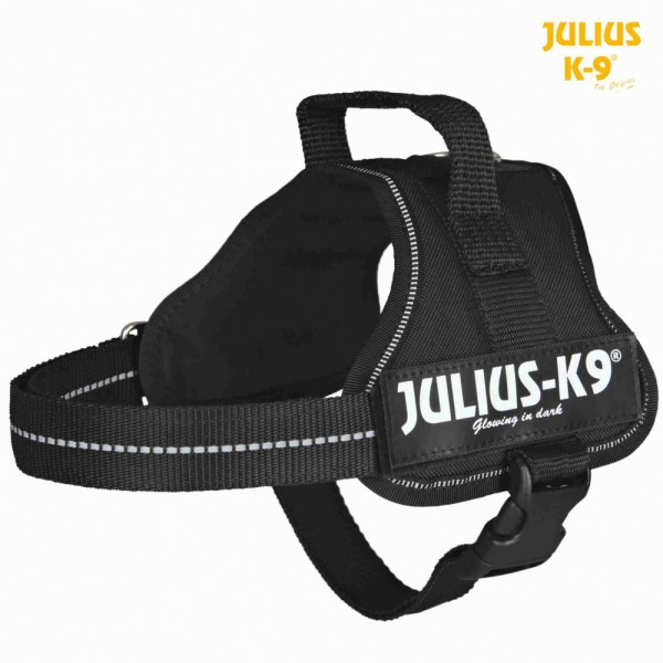 Julius-K9 Powergeschirr schwarz M 51-67cm