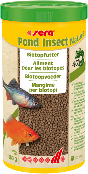 Biotopfutter Pond Insect Nature 1L