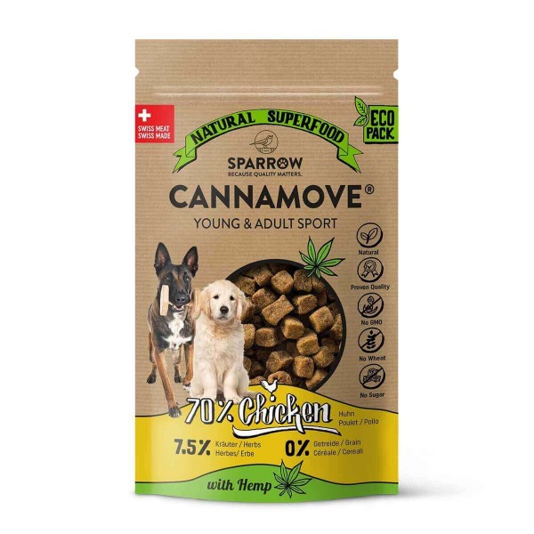 CBD Hundesnack Pet CannaMove 200g (Young&Adult Sport)