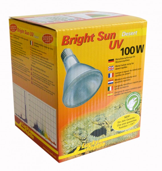 Metalldampflampe Bright Sun UV Desert 100W