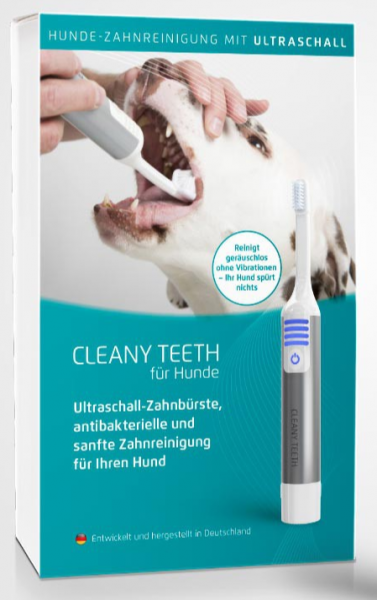 Ultraschallzahnbürste Starter-Kit für Hunde
