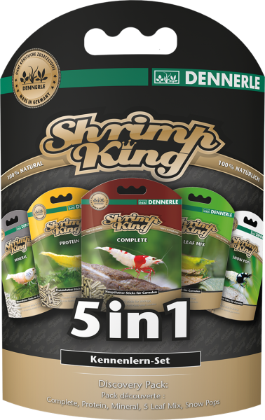 Shrimp King 5 in 1 / 5x6g Premium Garnelenfutter