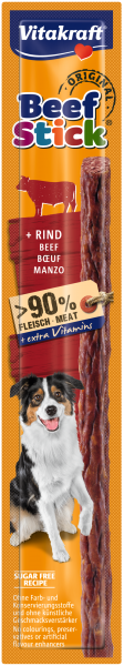 Hundesnack Beefstick`s mit Rind 48g 4Stk