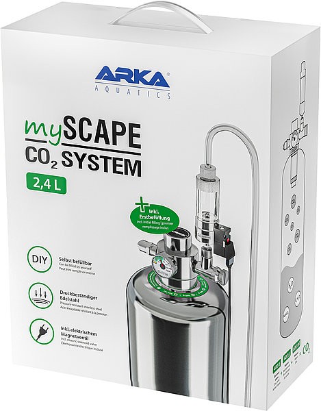 myScape-CO2 System 2,4 L / CO2 zum selber mischen