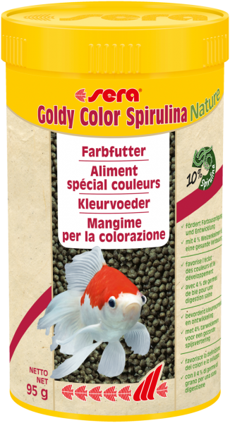 Farbfutter Goldy Color Spirulina Nature 250ml