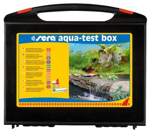 Aqua-Test box (+CU) Süsswasser Testkoffer