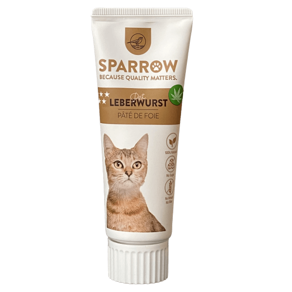 CBD Pet Leberwurstpaste für Katzen 75g