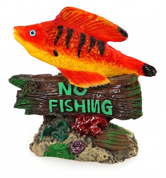 Amazonas Mini Dekor Fish NO FISHING 5x2,6x5,5cm
