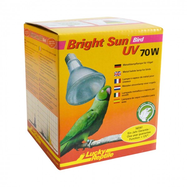 Metalldampflampe für Vögel Bright Sun UV Bird 70W
