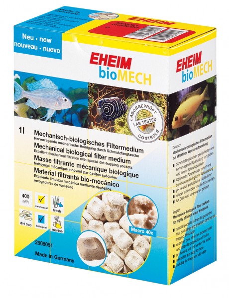 bioMech Mechanisch-Biologisches Filtermedium 1l