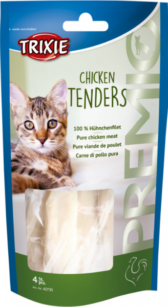 Katzensnack Chicken Tenders Hühnchenfillet 70g 4Stk