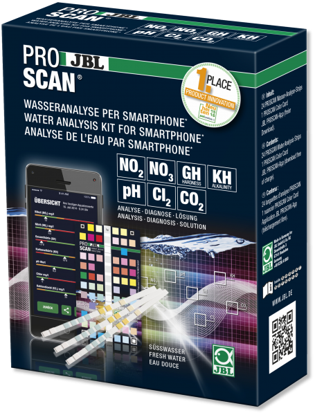 Wasseranalyse ProScan per Smartphone (Teststreifen)