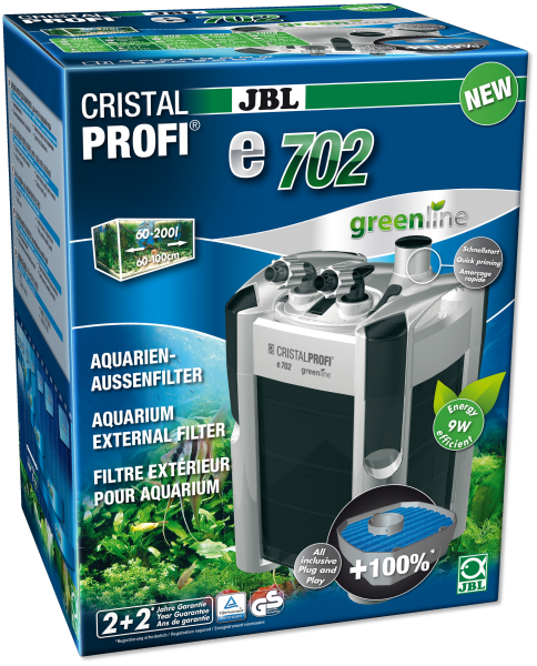 CristalProfi e702 GreenLine für 60-200 Liter