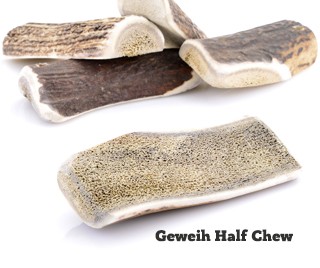 Hirschgeweih Half-Chew 3 80-120g M