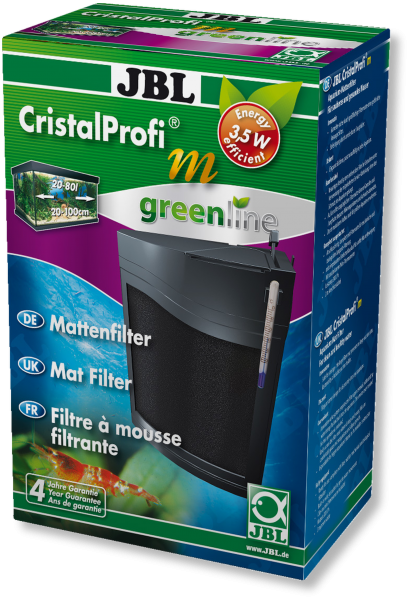 Mattenfilter CristalProfi m greenline für 20-80L