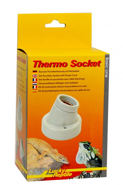 Porzellanfassung abgewinkelt Thermo Socket Basic Line bis 150W