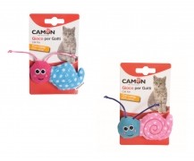Katzenspielzeug Schnecke mit Catnip 10cm