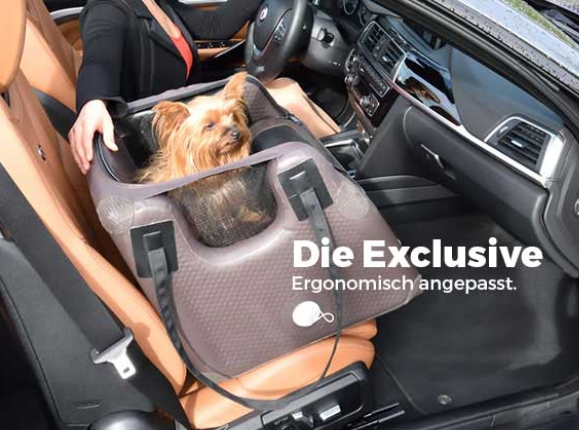 Aufblasbare Hundebox TAMI Seatbox 45x45x45cm