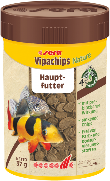 Hauptfutter Vipachips Nature 100ml