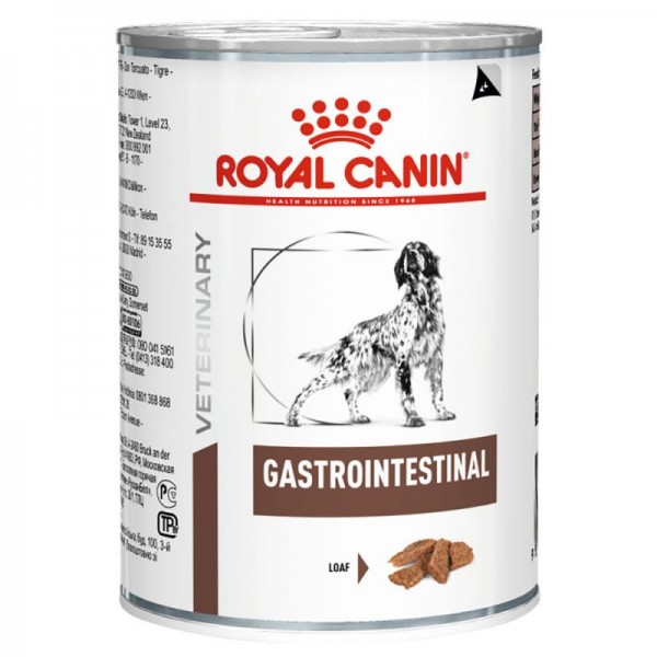 Tierarztfutter 12x 400g Veterinary Diet Canine Gastro Intestinal
