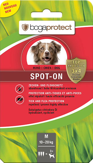 Spot-On Anti-Parasit Hund für 10-20kg M 3x2.2ml
