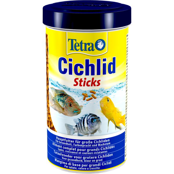 Hauptfutter Cichlid Sticks 500ml