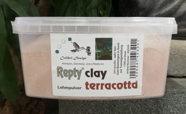 Lehmpulver Repty clay terracotta 1,7L