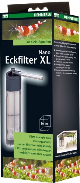 Nano Eckinnenfilter XL 30-60Liter