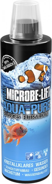Aqua-Pure - flüssiges Filtermedium mit Bakterien (473 ml.)