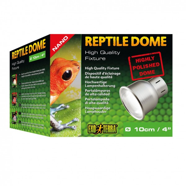 Nano Reptile Dome Ø10cm bis max 40W hochwertige Lampenhalterung