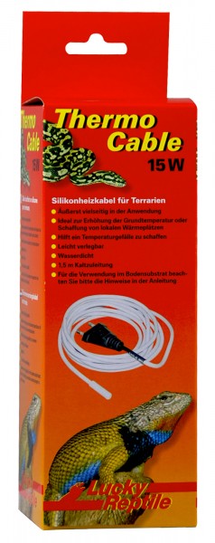 Heizkabel Thermo Cable Silikon 3,8m 15W