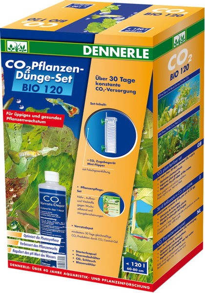 CO2 Pflanzen-Dünge-Set BIO 120